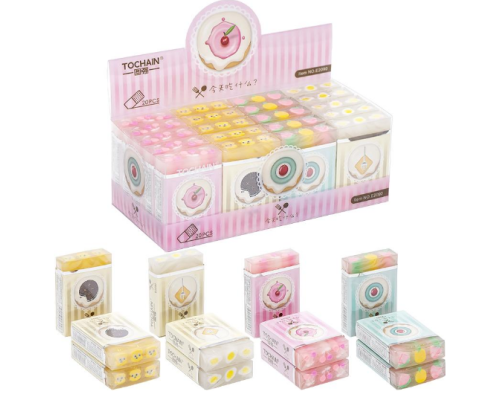 Ластик кольоровий 2090