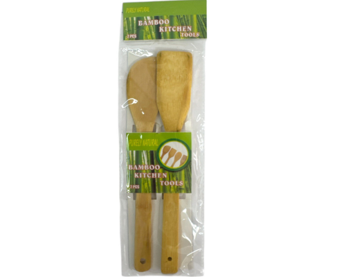 Набір лопаток бамбукових 2шт (28*4.5)см