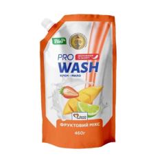 PRO WASH Рідке крем-мило дой-пак 460г Фруктовий мікс