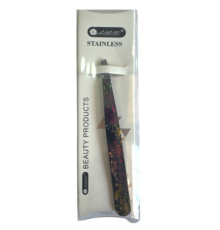 Пінцет для брів з принтом