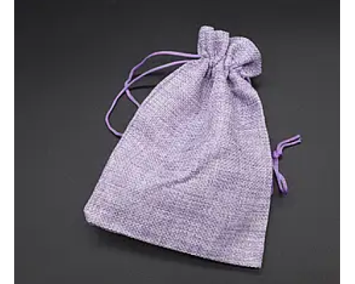 Мішечок з мішковини на затяжках 17х23см/15*20см
