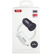 Автомобільний Зарядний Пристрій XO-CC18 Dual USB (Бiлий)