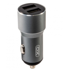 Автомобільний Зарядний Пристрій XO-CC30 Dual USB (Чорний)