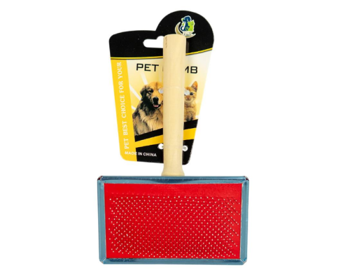 Щітка-слікер для видалення шерсті з домашніх тварин