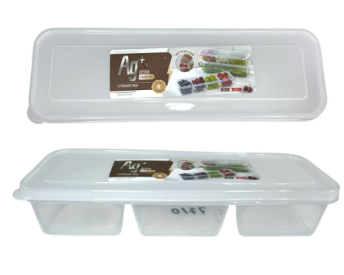Контейнер для зберігання продуктів пл. 3 розділи (29,5*9,8*5,7)см