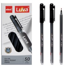 Ручка кулькова Luva "Ellott" ET2406-50 чорна