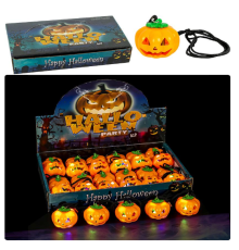 Гарбуз підвіска 4х4,5см "Halloween" 6327-1