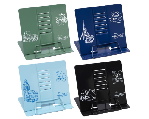 Підставка для книг металева в асортименті