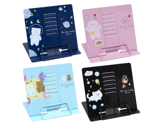 Підставка для книг металева в асортименті