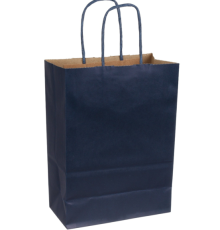 Пакет крафт однотонний чорний (22,5*29*11см)