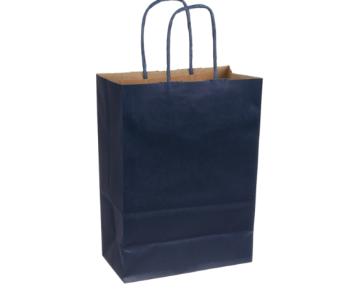 Пакет крафт однотонний чорний (22,5*29*11см)