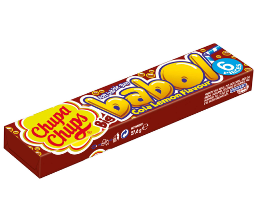 Жувальна гумка Чупа Чупс Chupa Chups Big babol Cola Lemon