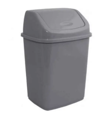 Відро для сміття  5л. (сірий) 05780