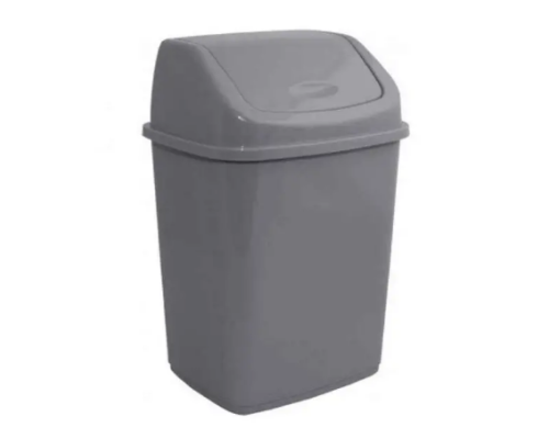 Відро для сміття  5л. (сірий) 05780