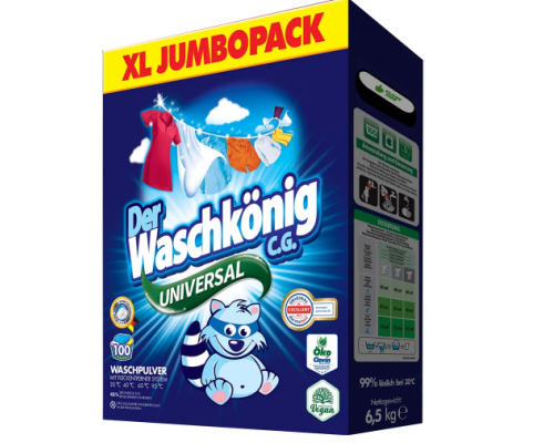 WASCHKONIG UNIVERSAL засіб мийний для прання порошкоподібний  6,5 кг к/к