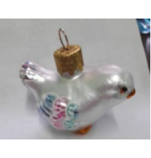 Скляна іграшка 1069 Пташка