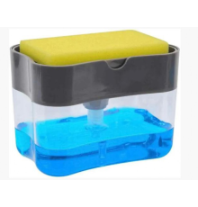 Диспенсер для миючого засобу з підставкою для губки Sponge Caddy