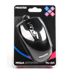 Мишка оптична Maxxter Mc-331 чорного кольору