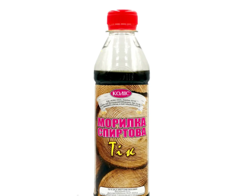 Морилка спиртова Тик 0,4л Коліс 1шт.