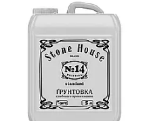 №14 Грунтовка серії Standart STONEHOUSE 10л