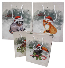 Пакет подарунковий "Новорічний" 18*23*10см