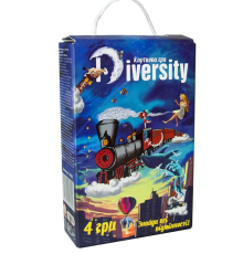 Настільна гра 30869 (укр) "Diversity", в корці 18,7-12-4,5 см