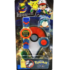 Годинник-конструктор "Pokemon GO" з фігуркою