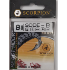Гачок Scorpion SODE Red (10 шт)