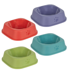 Миска пластикова для домашніх тваринок 15*15*5