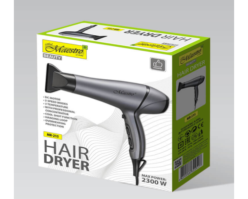 Фен Maestro 2300 Вт MR-215