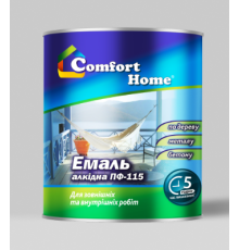 Емаль ПФ 115 Комфорт черв.коричн 0.9 кг