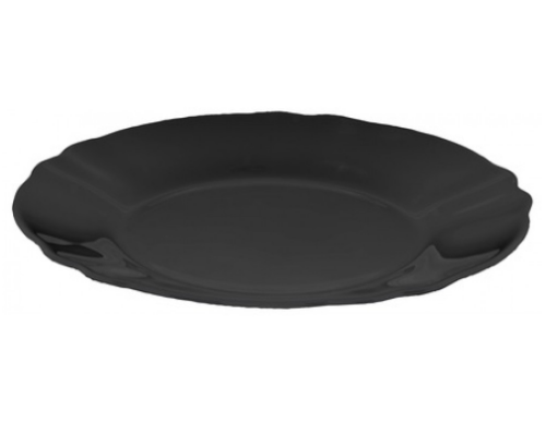 *Q1891 Тарілка десертна кругла 19см «Luminarc» Louis XV Black