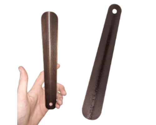 Ложка для взуття, металева 27см