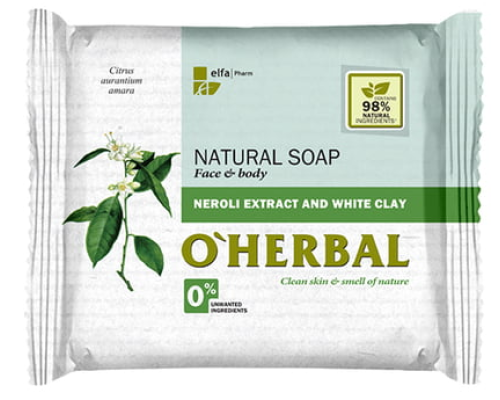 Мило O'Herbal 100г Неролі/Біла глина