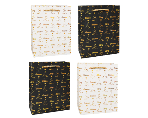 Подарунковий пакет новорічний (15*14*7см) 3123-10163