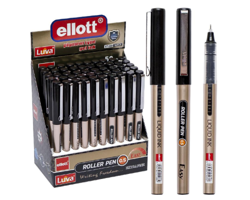 Ручка капілярна "Ellott" ET289-50 чорна 118766