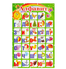 Плакат "Алфавіт РОСІЙСЬКИЙ"