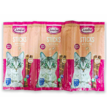 Палички Louisa (Лосось) Рожеві - для котів, 1шт (10)