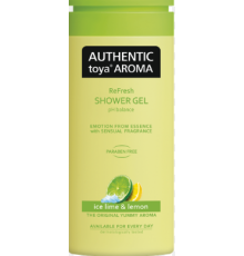 AUTHENTIC Ice Lime&Lemon Гель для душу Льодяний лайм та Лимон 400мл/12/ (арт.6531)