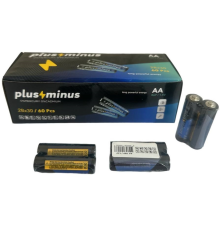 Батарейка LR06 AA Plus minus ALKALINE 1шт 01868