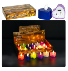 Свічка LED серце 3см CX-19 теплий білий