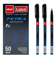 Ручка кулькова PETRA "Ellott" ET2316-50 синя