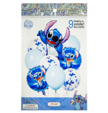 Набір повітряних куль 9шт для фотозони 1404-70/ZTZ-027