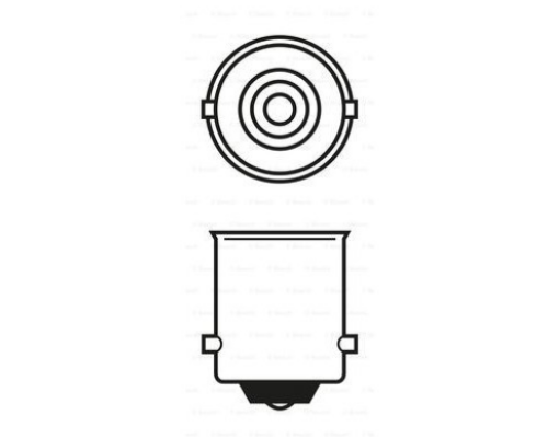 Автолампа Bosch 21W (1 987 302 201)