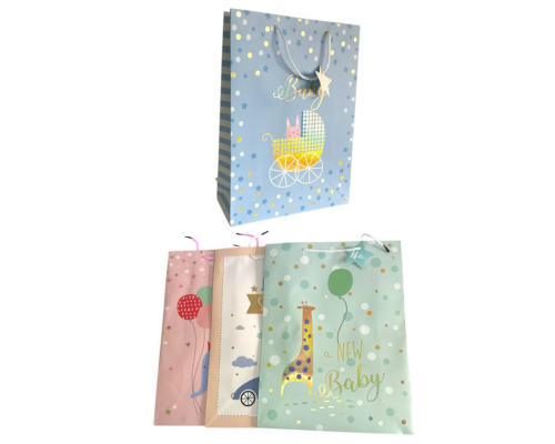 Пакет подарунковий паперовий (31*42*12)см