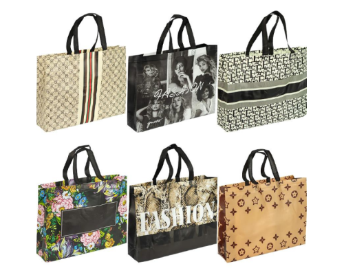 Сумка-шопер ламінована