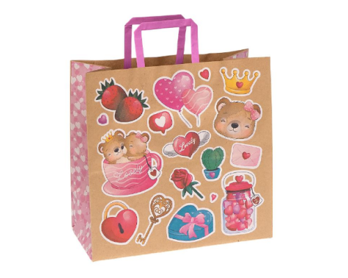 Пакет паперовий КРАФТ 32х15х30см KGB 323015-22