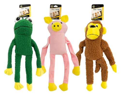 Іграшка плюшева для домашніх тваринок з пищалкою 698