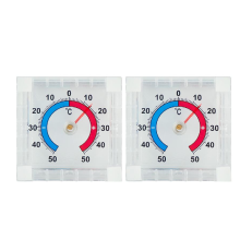 Термометр віконний "Квадрат", 7,5*7,5 см CH207 OPP