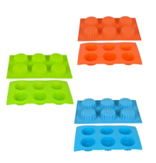 Форма силіконова "Ромашки" 6шт 27*16,5*2,5см X3-127